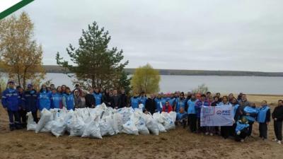 Более 10 кубометров отходов убрали с берега Пензенского водохранилища