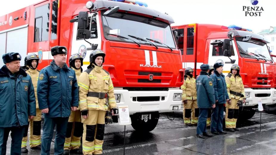 В пензенском сквере «Семейный» вспыхнул пожар